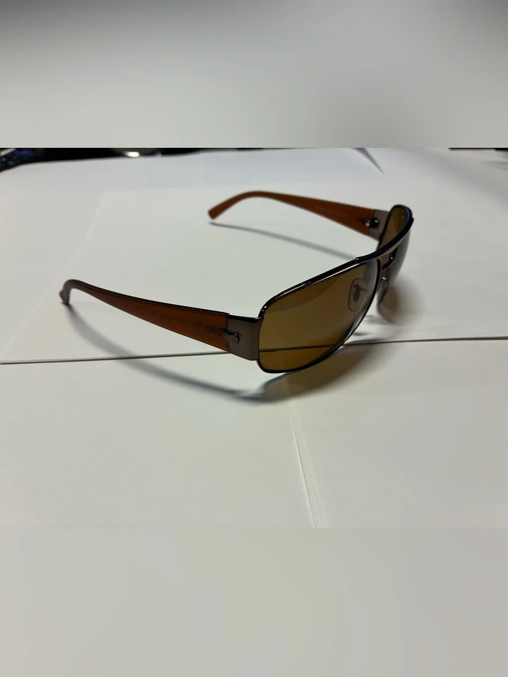 Ray-Ban Brown Frame Sunglasses made in Italy